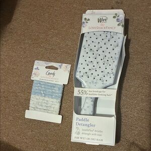 Wet Brush LoveShackFancy Paddle Detangler - Blue Floral